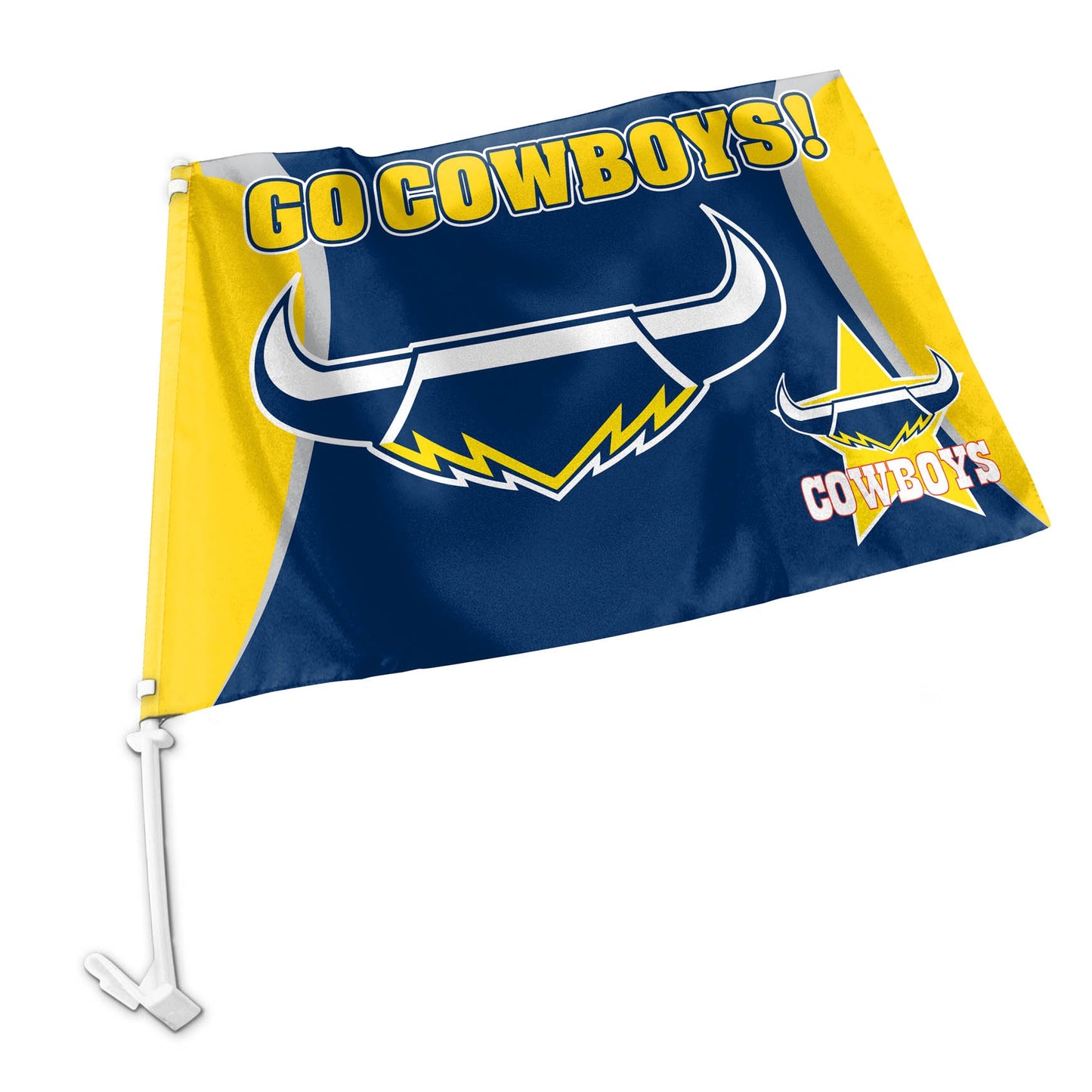 Cowboys Car Flag