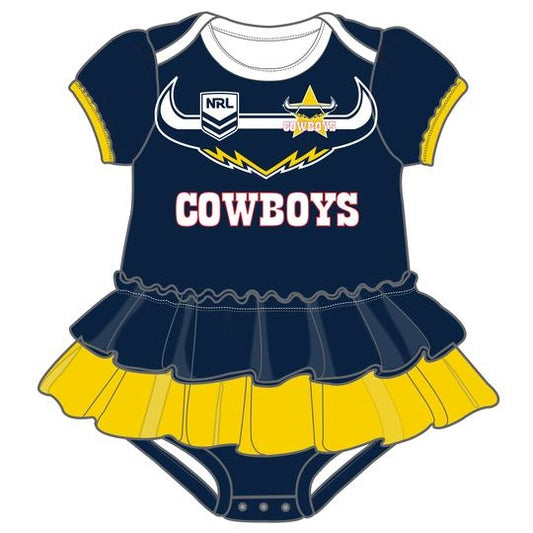 Cowboys Footy Suit - Girls