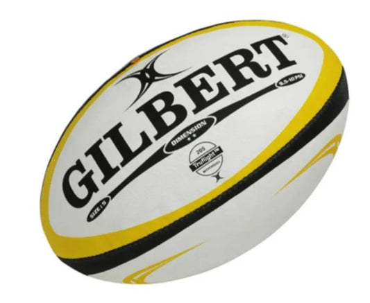 Gilbert Dimension Rugby Ball (Yellow)