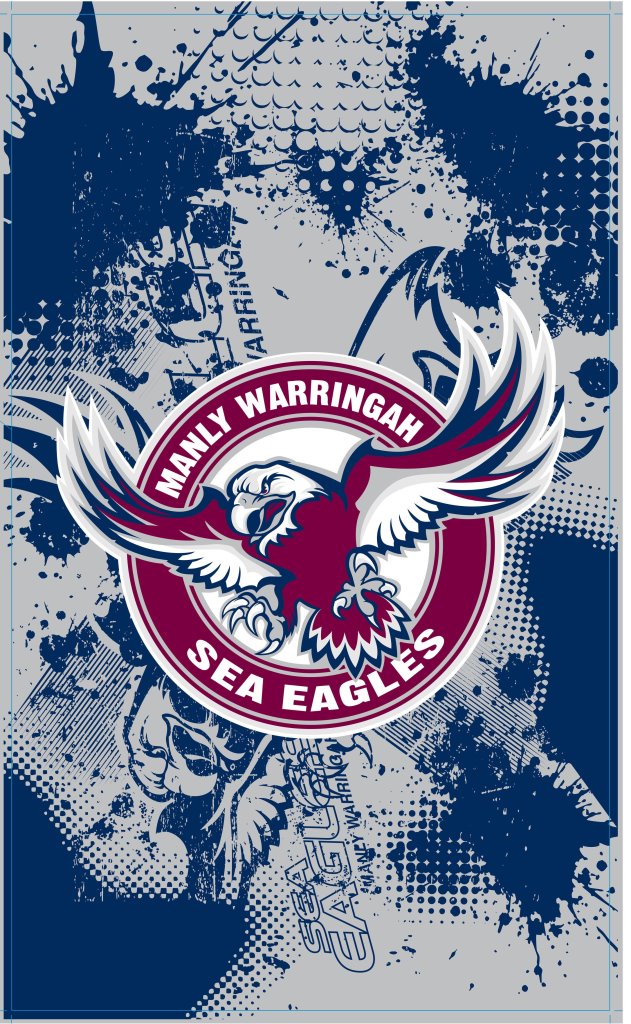 Sea Eagles Cape Flag (90cm x 150cm)