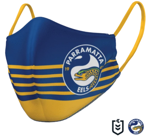 Eels Face Mask - Reversible