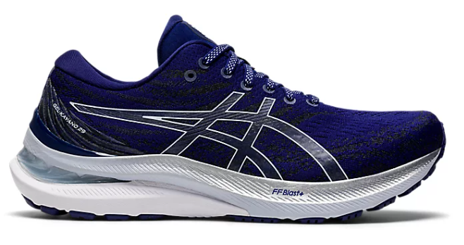 Asics Gel-Kayano 29 (Navy/Silver White) - Womens