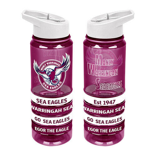 Sea Eagles Drink Bottle w/ Wrist Bands