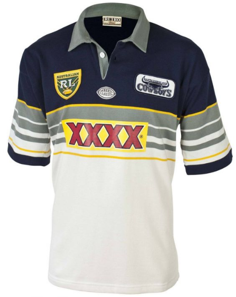 1995 North Queensland Cowboys Retro Jersey