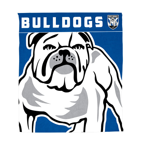 Bulldogs Polar Fleece Rug