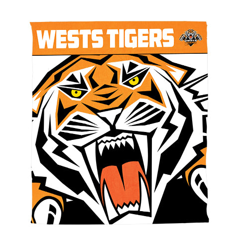 Wests Tigers Polar Fleece Rug