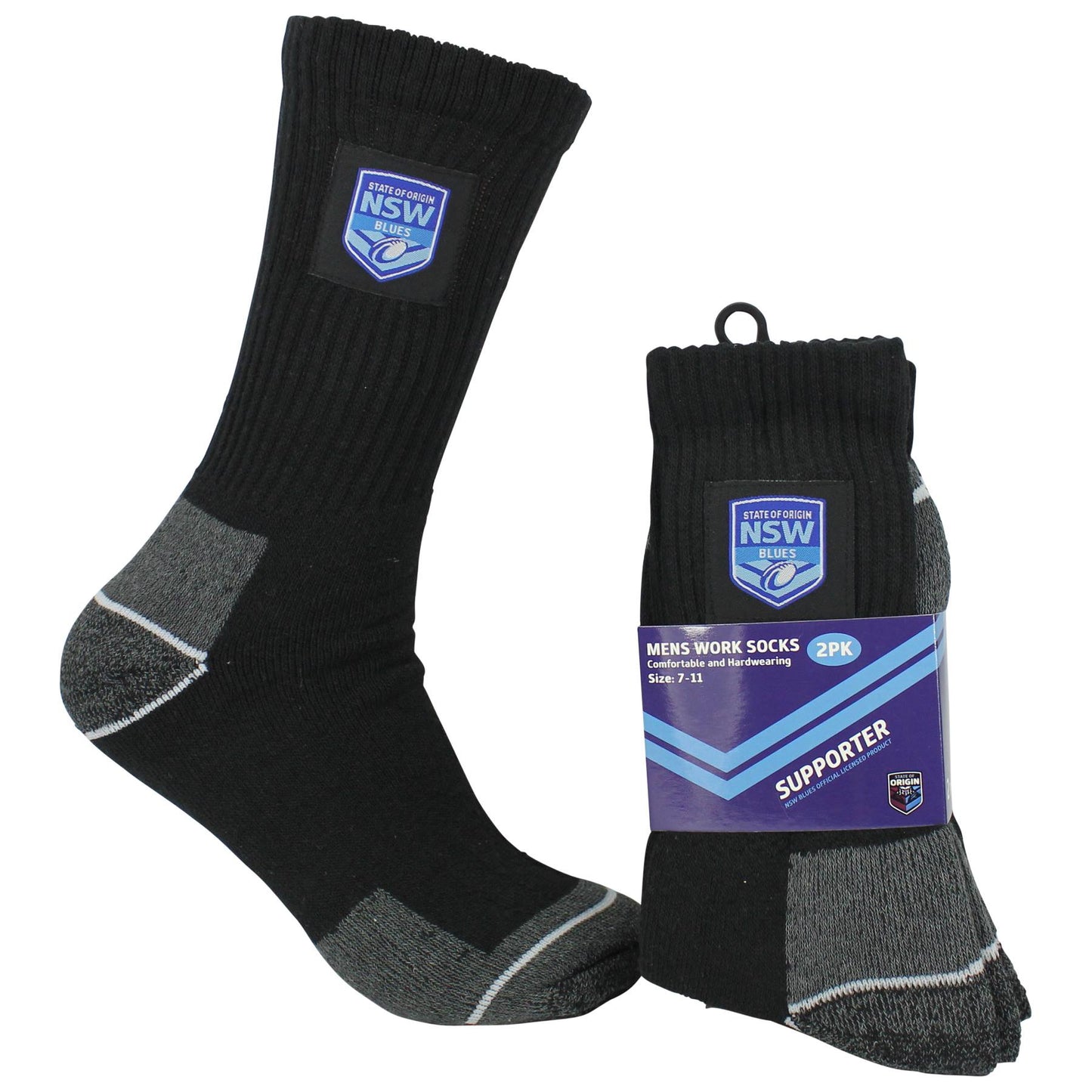 NSW Blues Work Socks