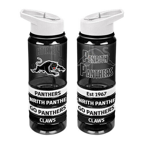 Penrith Panthers Drink Bottle with Wrist Bands