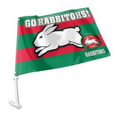 Rabbitohs Car Flag