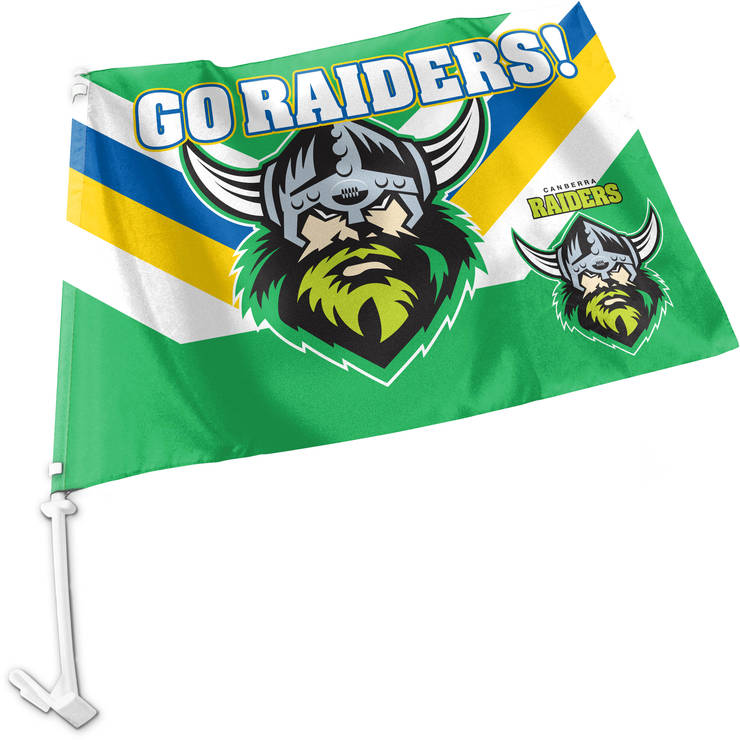 Raiders Car Flag