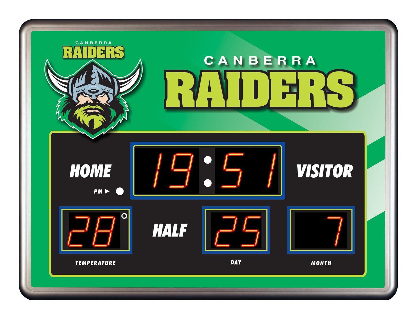 Raiders Scoreboard Clock