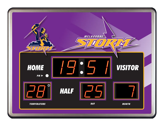 Storm Scoreboard Clock
