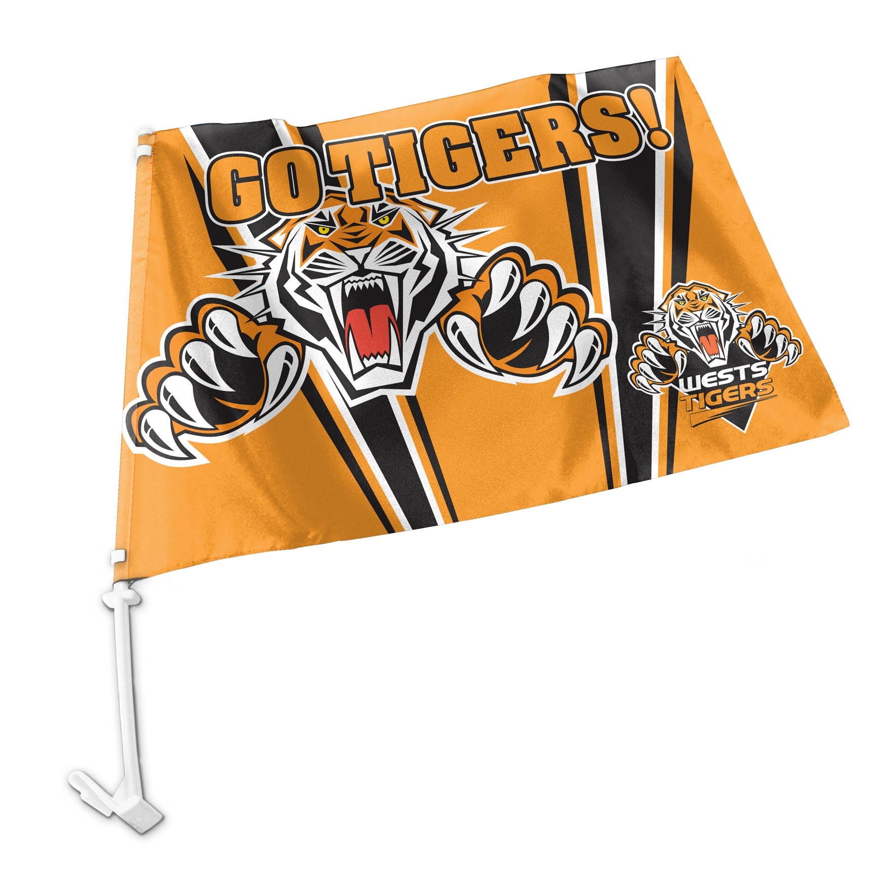 Tigers Car Flag