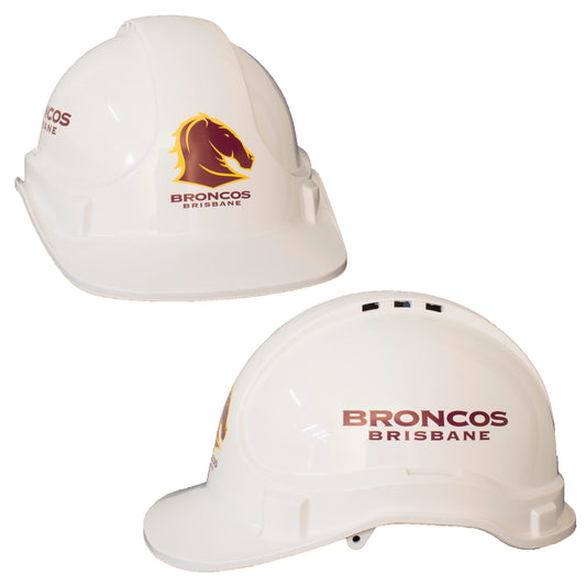 Brisbane Broncos Hard Hat Helmet